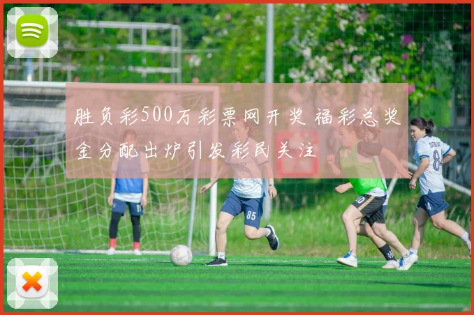 胜负彩500万彩票网开奖 福彩总奖金分配出炉引发彩民关注